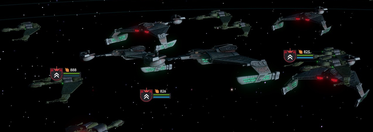 The Klingon fleet is ready for anything